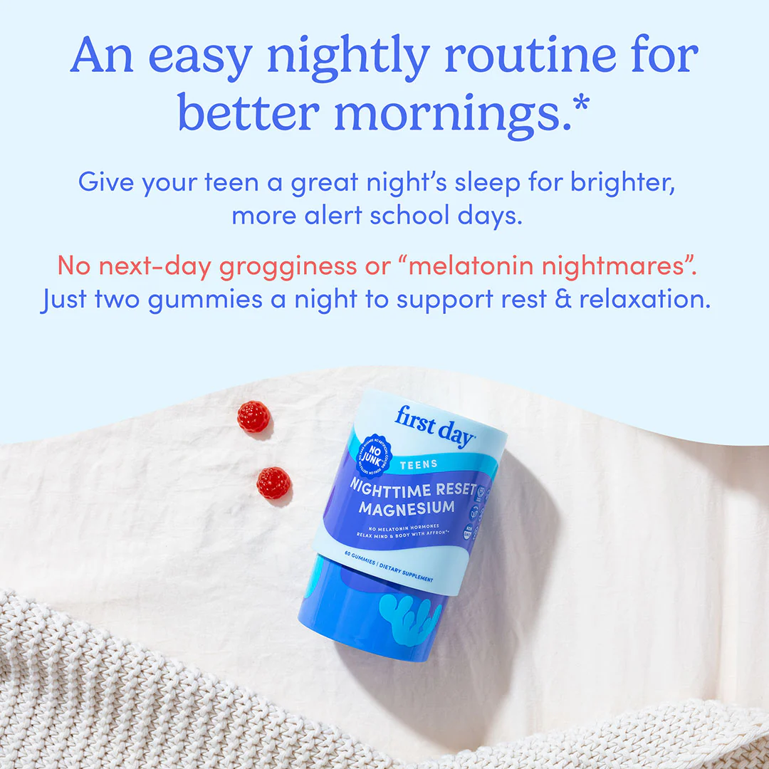 Teens’ Nighttime Reset Magnesium - Image 7